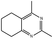 Quinazoline, 5,6,7,8-tetrahydro-2,4-dimethyl- Structure