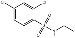 2,4-二氯-N-乙基苯磺酰胺 结构式