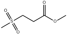 Methyl 3-(methylsulfonyl)propanoate Structure