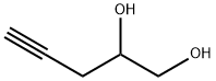 4-Pentyne-1,2-diol, 89364-28-3, 结构式