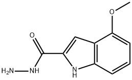 4-Methoxy-1H-indole-2-carbohydrazide Structure