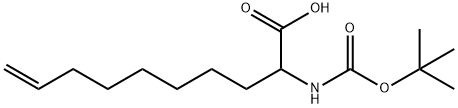 (R)-N-Boc-2-(7'-octenyl)glycine,89760-47-4,结构式