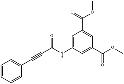 dimethyl 5-(3-phenylpropiolamido)isophthalate|