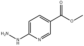 6-肼基吡啶-3-羧酸甲酯,89853-71-4,结构式