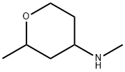 四氢N,2-二甲基2H-吡喃-4-胺 结构式