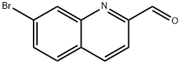 7-Bromo-quinoline-2-carbaldehyde Structure