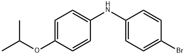 4-Bromo-N-(4-isopropoxyphenyl)aniline Structure