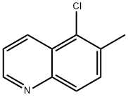 5-chloro-6-methylquinoline,90799-48-7,结构式