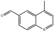 4-methyl-6-quinolinecarboxaldehyde Struktur