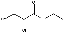 ethyl 3-bromo-2-hydroxypropanoate Structure