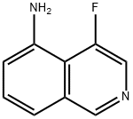 4-fluoroisoquinolin-5-amine Structure