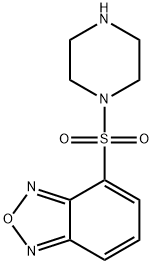 4-(Piperazine-1-sulfonyl)-benzo[1,2,5]oxadiazole Structure