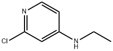 2-chloro-N-ethyl-4-Pyridinamine 化学構造式
