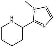 2-(1-METHYL-1H-IMIDAZOL-2-YL)PIPERIDINE, 933713-92-9, 结构式