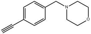 4-[(4-Ethynylphenyl)methyl]morpholine Struktur