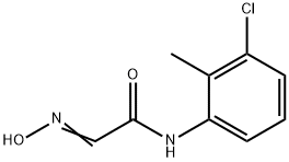 N-(3-chloro-2-methylphenyl)-2-(hydroxyimino)acetamide 结构式