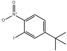 4-tert-butyl-2-iodo-1-nitrobenzene Struktur