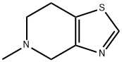 5-methyl-4,5,6,7-tetrahydrothiazolo[4,5-c]pyridine Structure