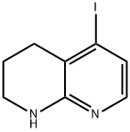 1,2,3,4-tetrahydro-5-iodo-1,8-Naphthyridine Structure