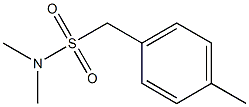 N,N-dimethyl-1-(p-tolyl)methanesulfonamide Struktur