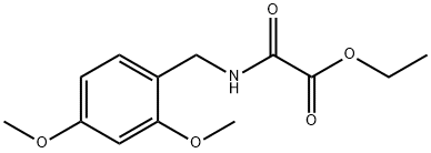 ethyl 2-((2,4-dimethoxybenzyl)amino)-2-oxoacetate Structure