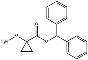 benzhydryl1-(aminooxy)cyclopropane-1-carboxylate Structure