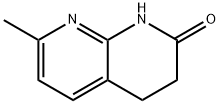 7-Methyl-3,4-dihydro-1,8-naphthyridin-2(1H)-one 化学構造式