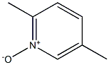 2,5-二甲基-吡啶氮氧化物, , 结构式