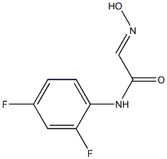 N-(2,4-difluorophenyl)-2-(hydroxyimino)acetamide Structure