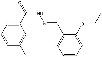 N'-(2-ethoxybenzylidene)-3-methylbenzohydrazide