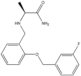 沙芬酰胺杂质07,,结构式