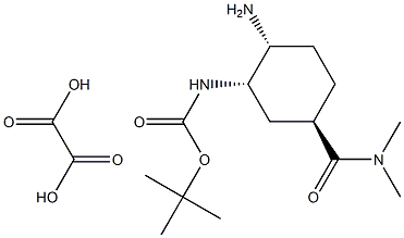 tert-butyl ((1S,2R,5R)-2-amino-5-(dimethylcarbamoyl)cyclohexyl)carbamate oxalate