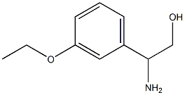 2-AMINO-2-(3-ETHOXYPHENYL)ETHAN-1-OL Struktur