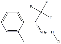 (R)-2,2,2-TRIFLUORO-1-(O-TOLYL)ETHANAMINE HCL Structure