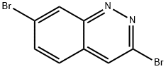 3,7-DIBROMOCINNOLINE Structure