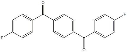 METHANONE, 1,1'-(1,4-PHENYLENE)BIS[1-(4-FLUOROPHENYL)-] Structure