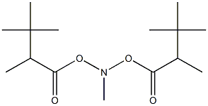 Di-(t-butylpropionate)methylamine Struktur