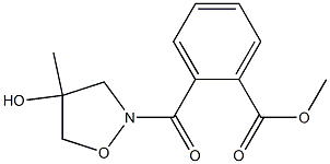  methyl 2-(4-hydroxy-4-methylisoxazolidine-2-carbonyl)benzoate
