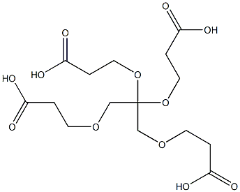 1,3-bis(carboxyethoxy)-2,2-bis(carboxyethoxy)propane 结构式