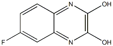 6-Fluoro-quinoxaline-2,3-diol Struktur