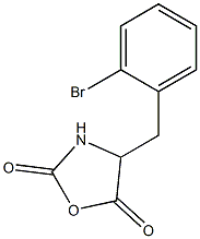 4-(2-Bromobenzyl)oxazolidine-2,5-dione Structure