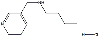 butyl[(pyridin-3-yl)methyl]amine hydrochloride,,结构式