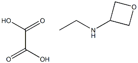 N-ETHYLOXETAN-3-AMINE OXALATE 结构式