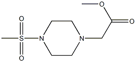 methyl 2-(4-(methylsulfonyl)piperazin-1-yl)acetate