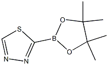 2-(4,4,5,5-tetramethyl-1,3,2-dioxaborolan-2-yl)-1,3,4-thiadiazole