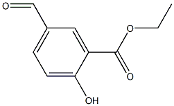 ethyl 5-formyl-2-hydroxybenzoate Structure