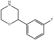 2-(3-Fluorophenyl)morpholine Structure