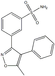 3-(5-methyl-4-phenylisoxazol-3-yl)benzenesulfonamide