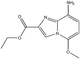 8-Amino-5-methoxy-imidazo[1,2-a]pyridine-2-carboxylic acid ethyl ester