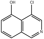 4-クロロイソキノリン-5-オール 化学構造式